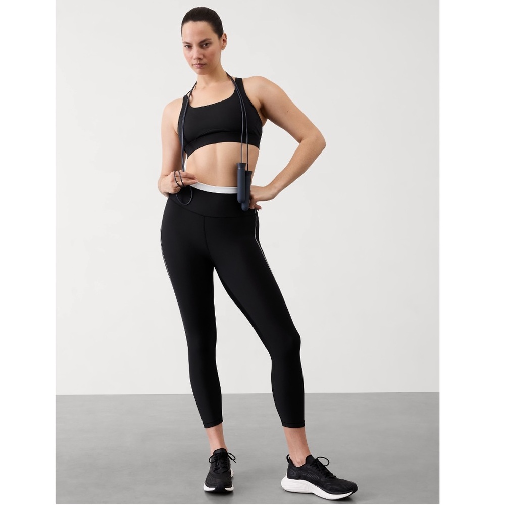 NWT Athleta Interval Sport Bra A-C | Black - Picture 7 of 15